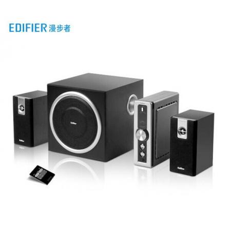 漫步者（EDIFIER） C2 2.1聲道+獨(dú)立功放 多媒體音箱 音響 電腦音箱 黑色