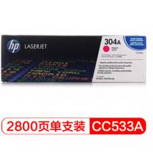 紅色硒鼓 惠普（HP）Color LaserJet CC533A 