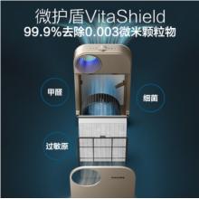 飛利浦（PHILIPS）空氣凈化器 歐標10倍除甲醛除細菌霧霾PM2.5數(shù)字顯示AC4076/18