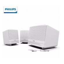 飛利浦（PHILIPS）SPA331電腦音箱 音響 臺式筆記本手機多媒體音箱 重低音炮 白色