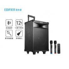 漫步者 （EDIFIER）PW312 12英寸移動音箱 藍牙拉桿音響 便攜式音響 銀灰色