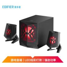 漫步者 （EDIFIER） X2 2.1聲道多媒體有源藍牙音箱 桌面電腦音箱 黑色