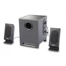 漫步者（EDIFIER） R86 低音小鋼炮 2.1多媒體音箱 音響 電腦音箱 黑色