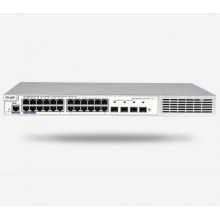 銳捷（Ruijie）三層網(wǎng)管 24口千兆POE交換機(jī)RG-NBS5710-24GT4SFP-E-P 灰色