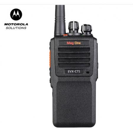 摩托羅拉（Motorola）C71 數(shù)字對講機(jī) 專業(yè)大功率商用 手持電臺(tái)數(shù)模對講機(jī)（基礎(chǔ)版）MAG ONE C71