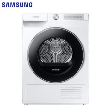 三星（SAMSUNG）9公斤熱泵烘干機干衣機 AI智能烘干 熱風(fēng)清新 除菌烘干 DV90T6420LH/SC 白