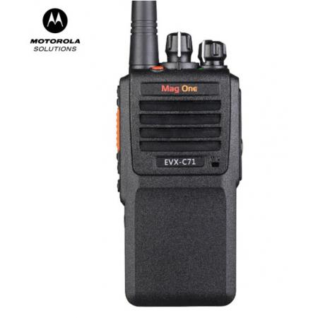 摩托羅拉（Motorola）C71 數(shù)字對(duì)講機(jī) 專業(yè)大功率商用物業(yè)手持電臺(tái)數(shù)模對(duì)講機(jī)（8小錄音版）MAG ONE C71