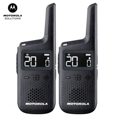 摩托羅拉（Motorola）【兩只裝】T37 對講機 遠距離商務(wù)輕巧商用民用調(diào)頻對講機手臺