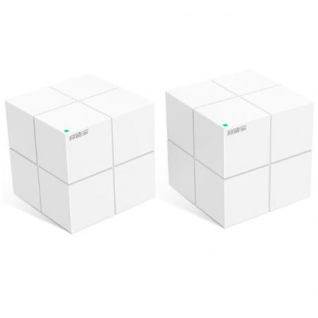 騰達(dá)（Tenda）mw6（2母裝）雙千兆子母路由 分布式路由器 智能大戶型穿墻 Mesh無縫自組網(wǎng)