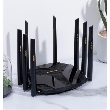 水星（MERCURY）X32G WiFi6 AX3200全千兆無線路由器 Mesh分布式 5G雙頻信號穿墻 高速網(wǎng)絡(luò)智能