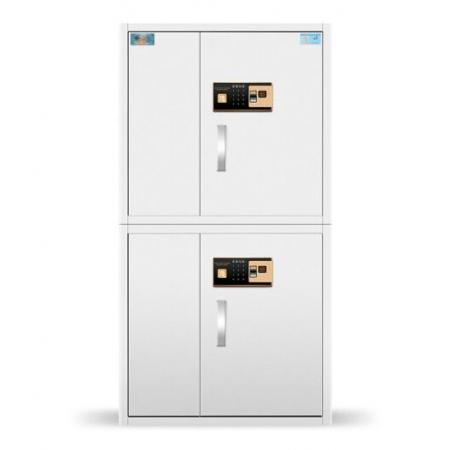 虎牌文件柜保險柜指紋密碼鋼制加厚檔案柜資料柜