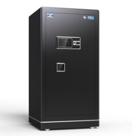 虎牌保險柜辦公全鋼指紋密碼108cm翼虎系列FDG-A/D-100YHZ商務黑