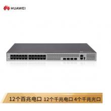 華為（HUAWEI）企業(yè)級12口百兆以太網(wǎng)+12口千兆以太網(wǎng)+4口千兆光 交換機-S5735S-L24FT4S-A