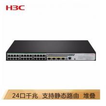 華三（H3C）S5024PV5-EI-HPWR 24千兆電口+4千兆光口二層網(wǎng)管企業(yè)級網(wǎng)絡交換機 POE供電370W