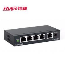 銳捷（Ruijie）鐵殼非網(wǎng)管企業(yè)級交換器 分流器網(wǎng)線分線器 RG-ES105D 5口百兆交換機
