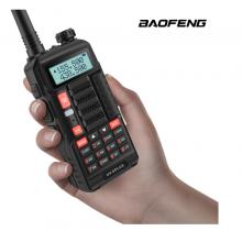 寶鋒 BAOFENG UV-6PLUS  對講機1-15公里 專業(yè)無線戶外商用民用 寶峰雙頻雙段調(diào)頻（黑色）