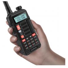 寶鋒 BAOFENG UV-6PLUS  對(duì)講機(jī)1-15公里 專業(yè)無線戶外商用民用 寶峰雙頻雙段調(diào)頻（紅色）