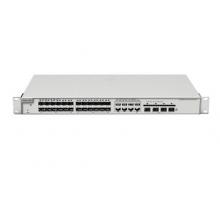 銳捷（Ruijie）三層網管24口千兆交換機 全光口 RG-NBS5200-24SFP/8GT4XS 灰色