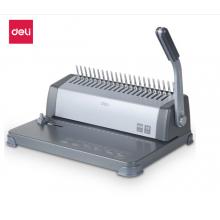 得力（deli）3872 省力型21孔文件裝訂機打孔機 膠圈/夾條裝訂