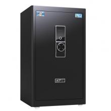 虎牌保險柜辦公高80cm全鋼電子密碼柜辦公雙保險智能保管保密柜入墻柜 商務黑
