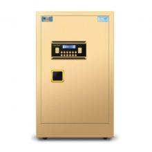 虎牌保險柜辦公全鋼密碼鑰匙保管箱開啟香檳金高80cm