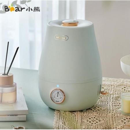 小熊 （Bear ）加濕器辦公室 迷你空氣加濕器 大霧量低噪香薰機(jī) UV除菌 上加水 3升 JSQ-C30K1