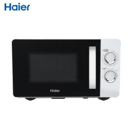 海爾(Haier)微波爐MZ-570M 三重防護 20升容量一鍵式旋鈕式操作 多檔調(diào)節(jié) 4D散熱 蒸炒燉烤多功能 微波爐