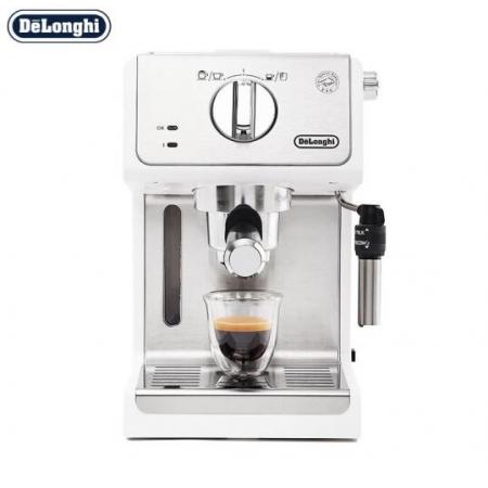 德龍（Delonghi）咖啡機濃縮半自動 15Bar泵壓式 ECP35.31.W