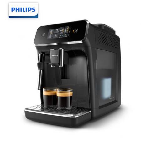 飛利浦（PHILIPS）咖啡機(jī) 全自動(dòng)現(xiàn)磨咖啡機(jī) 帶觸控顯示屏 自帶打奶泡系統(tǒng) EP2121/62