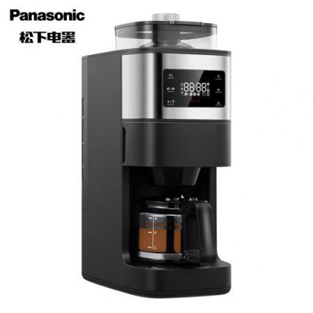 松下 Panasonic 可拆卸式 觸控式屏幕 豆粉兩用 自動清洗 咖啡機 NC-A701