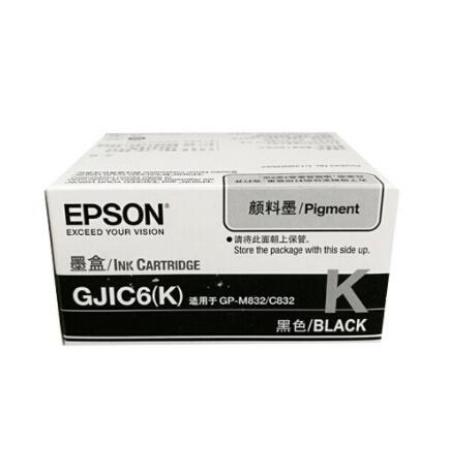 愛(ài)普生 GJIC6（K） 黑色墨盒