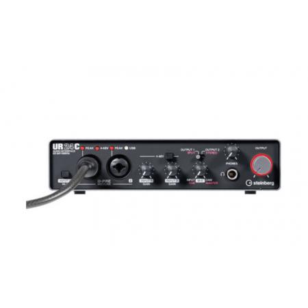 YAMAHA	UR24C 電腦聲套裝外置接口錄音棚錄音編曲設(shè)備錄音聲卡