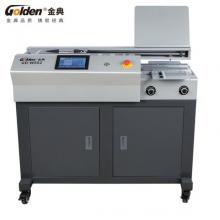 金典 GOLDEN GD-W502膠裝機 全自動柜式膠裝機 A4幅面 標(biāo)書 文件 書籍論文報告合同 熱熔膠粒裝訂機
