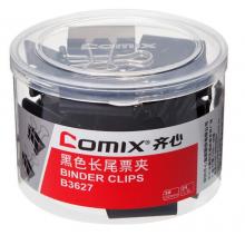 長(zhǎng)尾夾32mm	齊心 B3627
