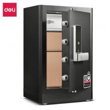 得力4117G指紋密碼保險柜H710(金色)(臺)