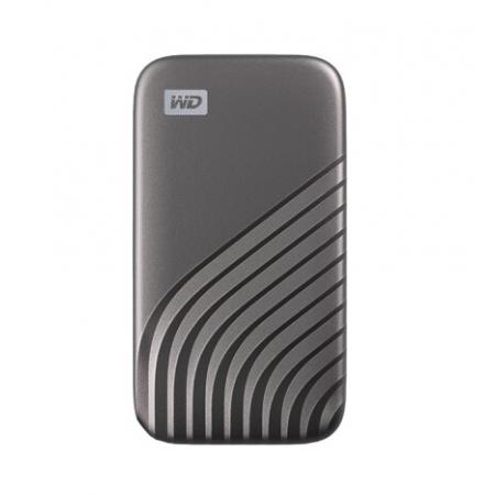 西部數(shù)據(jù)(WD)1TB NVMe 移動固態(tài)硬盤（PSSD） My Passport隨行SSD版 深空灰 Type-C接口 防摔 加密