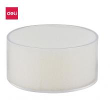 得力(deli)實用辦公透明海綿缸 財務點鈔濕手器 單只裝 財務用品 9102