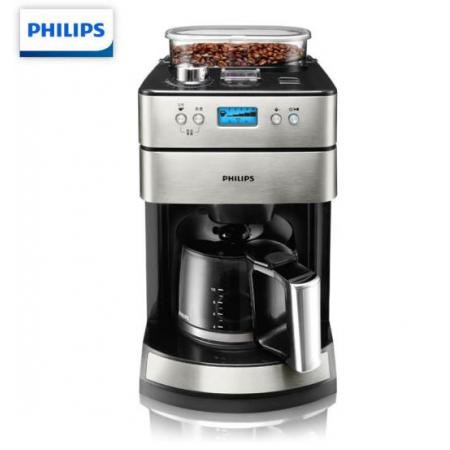 飛利浦（PHILIPS）咖啡機 全自動現(xiàn)磨一體帶咖啡豆研磨功能 HD7751/00