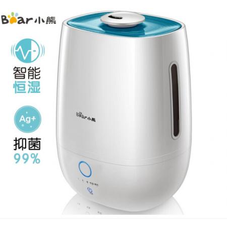 小熊（Bear）加濕器臥室迷你 辦公室大霧量空氣加濕器 桌面低噪香薰機(jī) 5升大容量 JSQ-A50M2