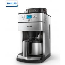 飛利浦（PHILIPS）咖啡機(jī) 全自動(dòng)滴濾式帶磨豆保溫 預(yù)約功能 HD7753/00