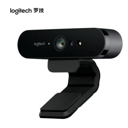 羅技（Logitech）C1000e 4K超高清網(wǎng)絡攝像頭 廣角視頻電腦筆記本攝像頭 內置麥克風 黑色