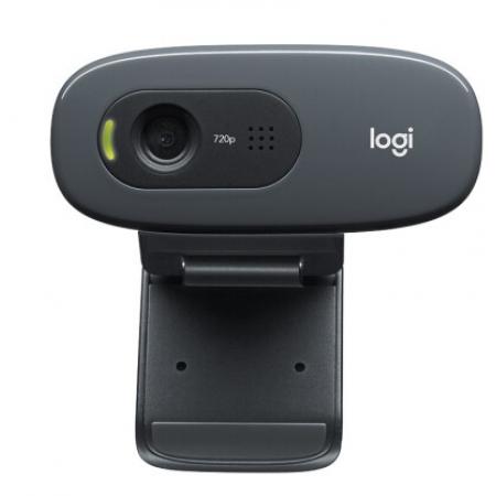 羅技（Logitech）C270i高清網(wǎng)絡攝像頭 網(wǎng)課 攝像頭 視頻通話 麥克風臺式機電腦攝像頭 c270i