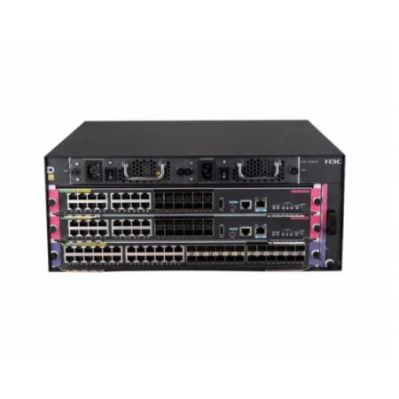 新華三（H3C）S7003X 16千兆口+12萬兆光多業(yè)務(wù)企業(yè)級網(wǎng)絡(luò)核心路由交換機(jī) 標(biāo)準(zhǔn)版光電組合套裝
