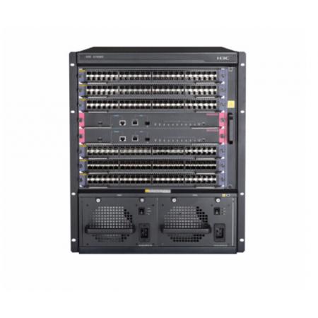新華三（H3C）S7006X 48口千兆電+16萬(wàn)兆光纖口多業(yè)務(wù)企業(yè)級(jí)網(wǎng)絡(luò)核心路由交換機(jī) 標(biāo)準(zhǔn)版光電組合套裝
