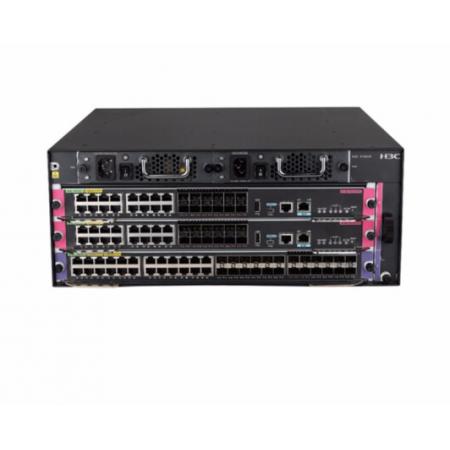 新華三（H3C）S7003X 16口千兆電+12萬兆光纖口多業(yè)務(wù)企業(yè)級(jí)網(wǎng)絡(luò)核心路由交換機(jī) 標(biāo)準(zhǔn)版電口套裝