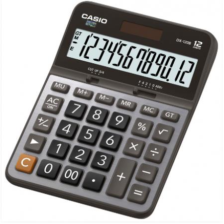 計算器	卡西歐（CASIO）DX-120B商務計算器 大型機 灰色
