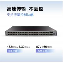 華為數(shù)通智選48口千兆交換機+4口千兆光S5720S-52P-LI-AC升級企業(yè)級網(wǎng)絡(luò)全管理弱三層辦公 S5735S-L48T4S-A1