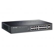 TP-LINK 云交換TL-SG2218P 全千兆18口Web網(wǎng)管 云管理PoE交換機 (16PoE口+2千兆SFP)