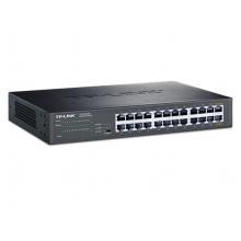 TP-LINK 24口全千兆交換機(jī) 企業(yè)級交換器 監(jiān)控網(wǎng)絡(luò)網(wǎng)線分線器 分流器 TL-SG1024DT