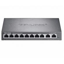 TP-LINK SL1210P 10口千兆上聯(lián)POE交換機 8個百兆口+2千兆口+1千兆光纖口